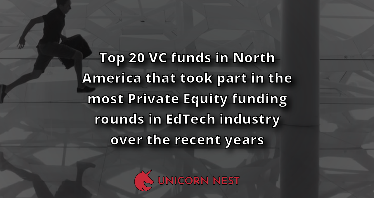 Top 20 VC Funds In North America That Took Part In The Most Private ...